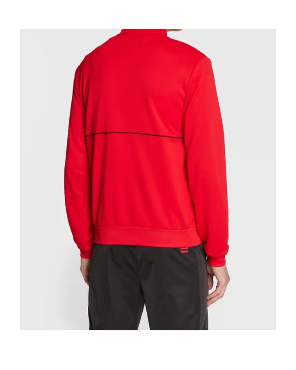 EA7 Red Logo Casual Jacket for men