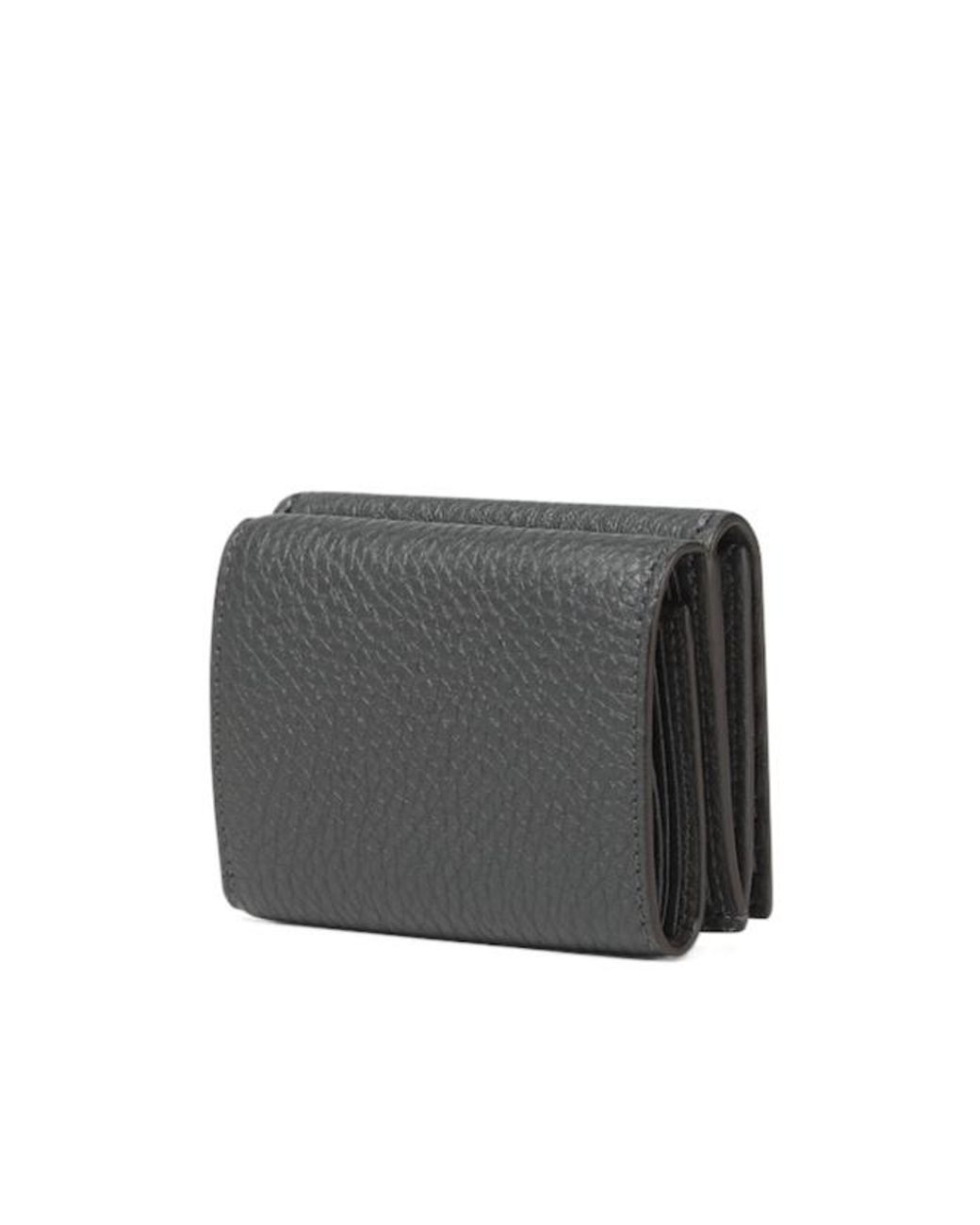Fendi Gray Selleria Wallet for men