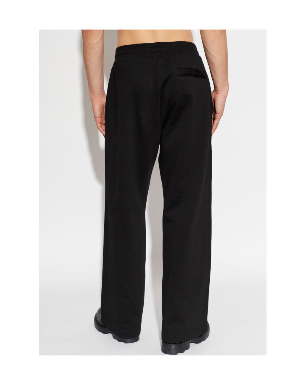 DIESEL Black P Martains Relaxed Sweatpants for men