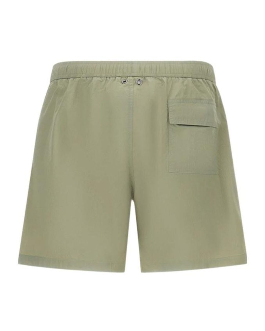 Herno Green Drawstring Swim Shorts for men
