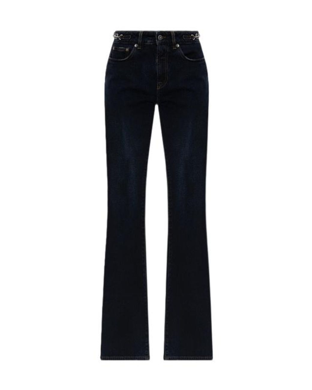 Golden Goose Deluxe Brand Blue Flared-Leg Jeans