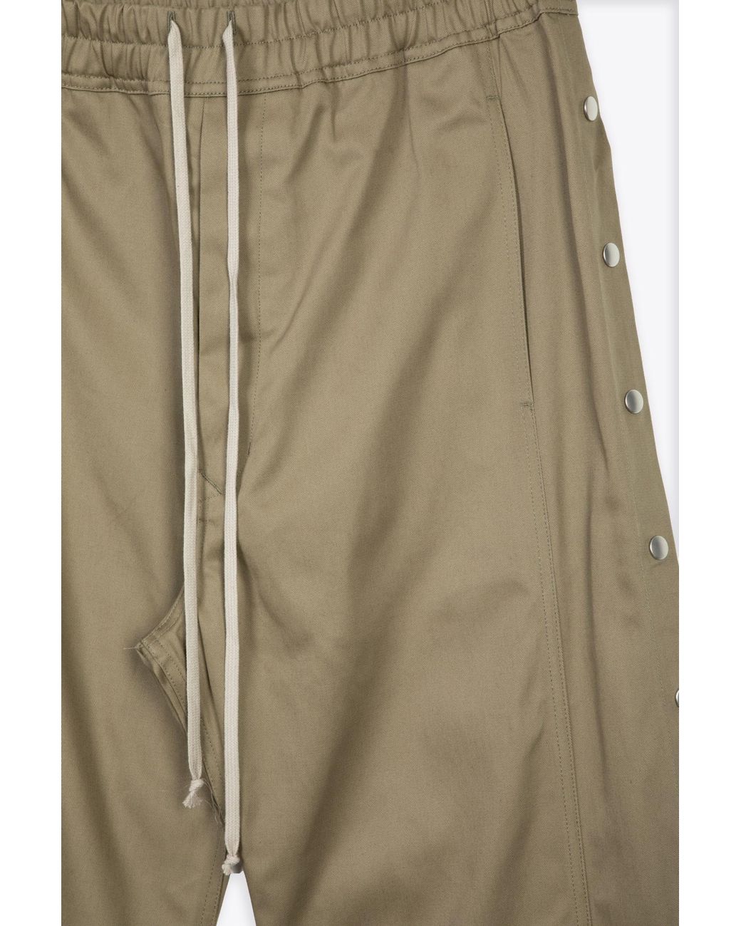 Rick Owens Green Multi-Pocket Casual Pants for men