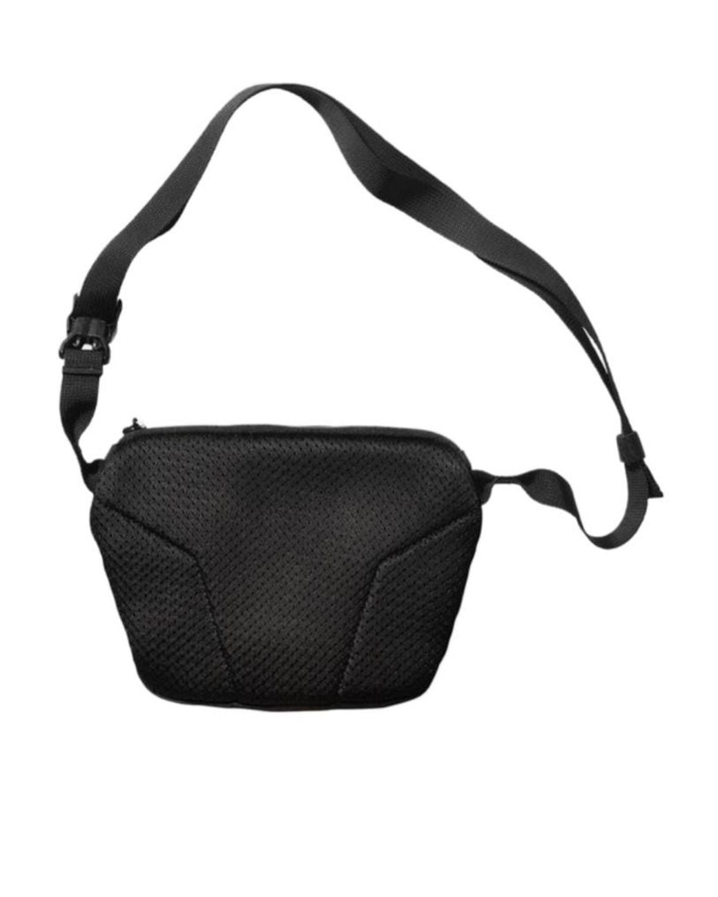 Salomon Lab Black Zippered Crossbody Bag for men