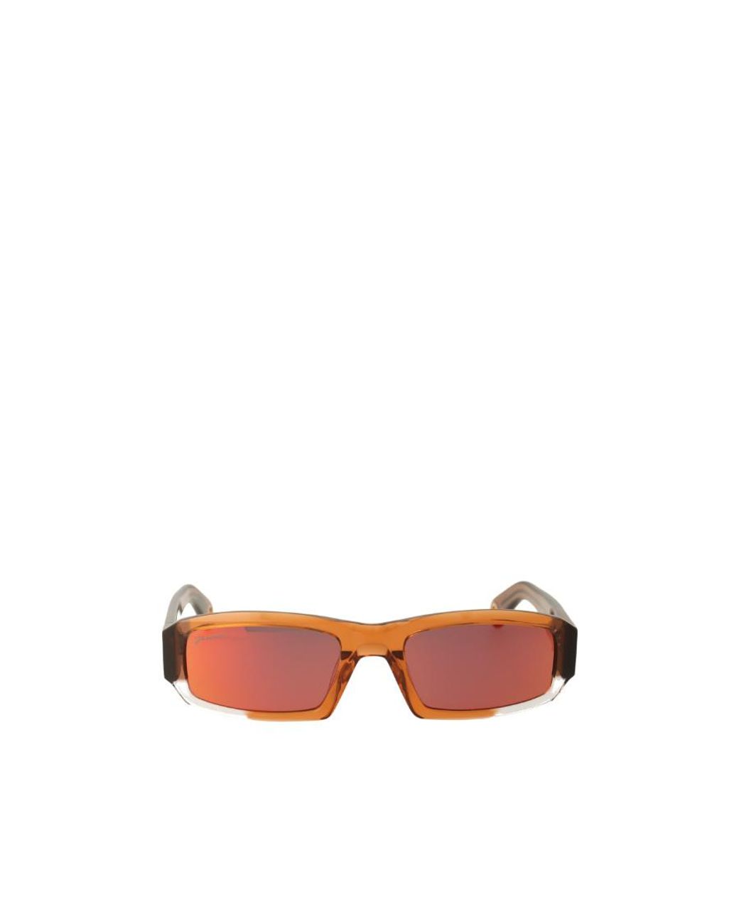 Jacquemus Pink Rounded Frame Sunglasses