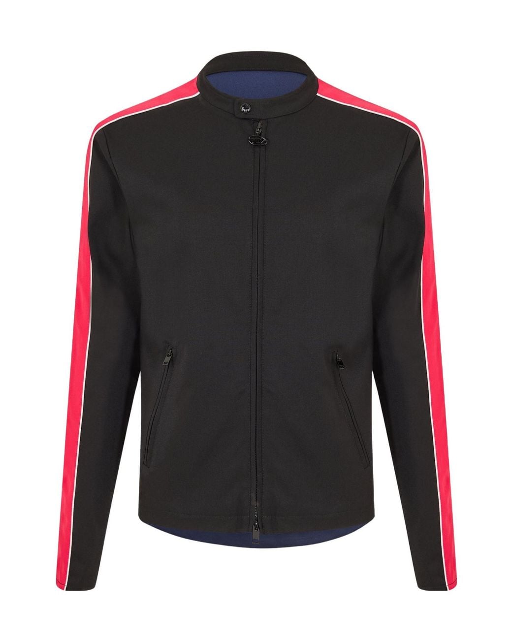 DIESEL Black Devlin Denim Tailored Fit Denim Jacket for men