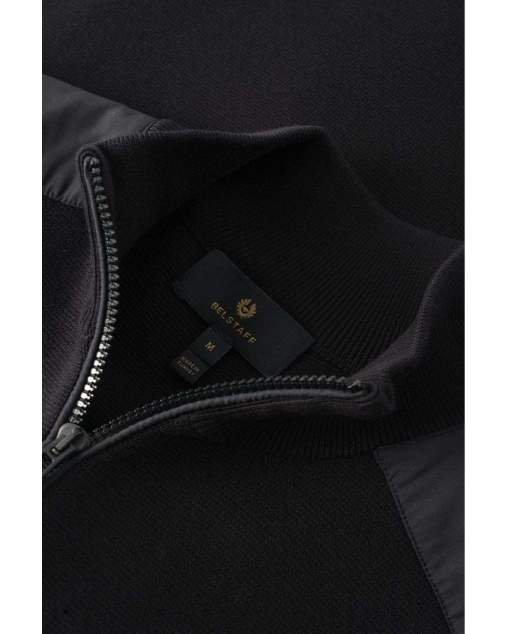 Belstaff Blue Zipper Cardigan for men