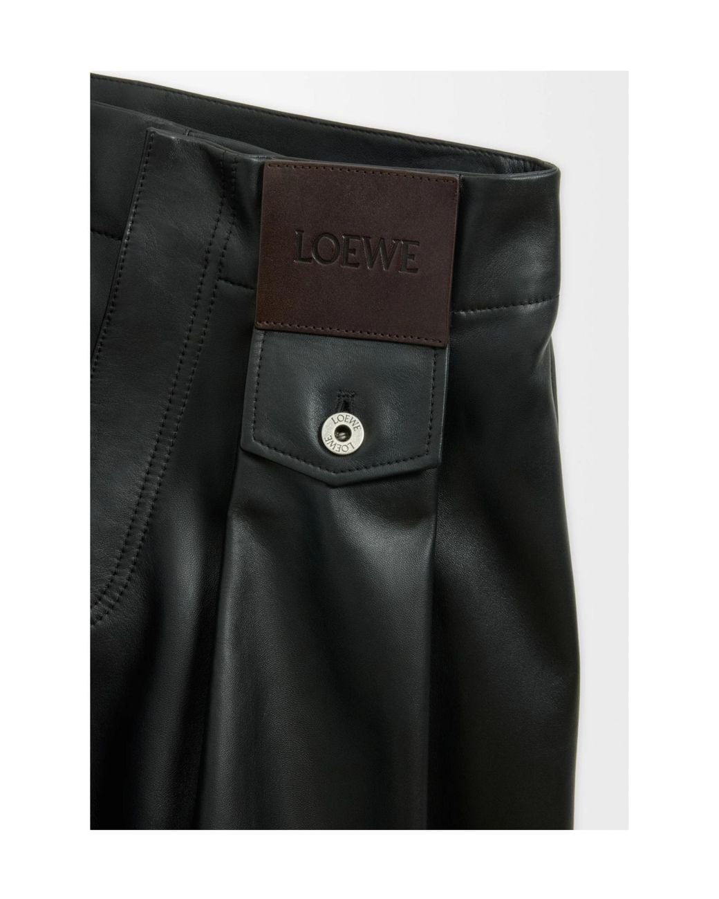Loewe Black Pleated Trousers