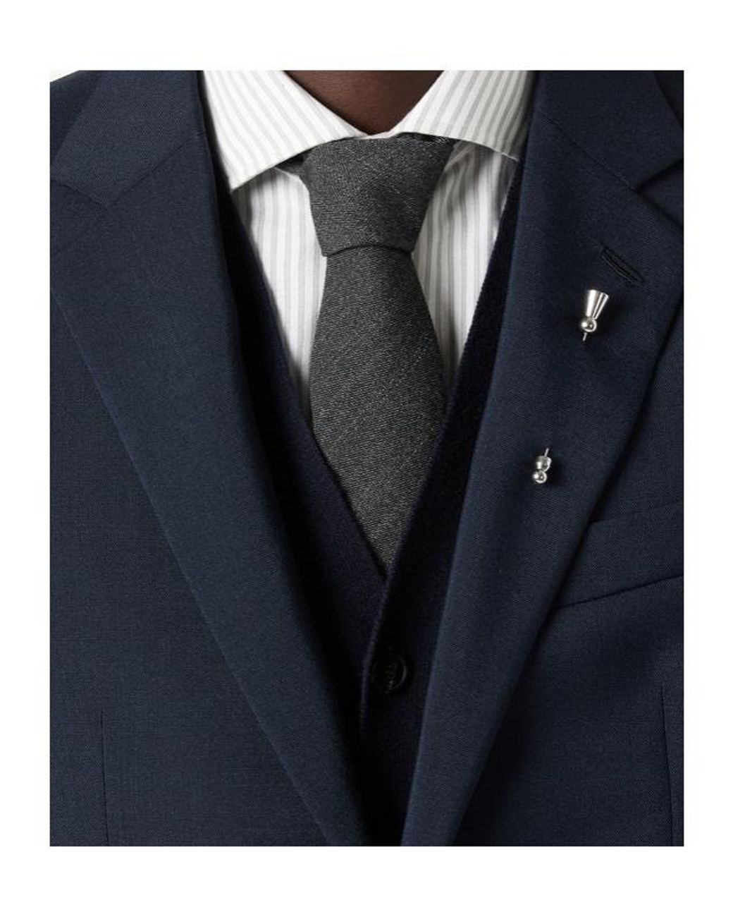 Loro Piana Blue International Suit for men
