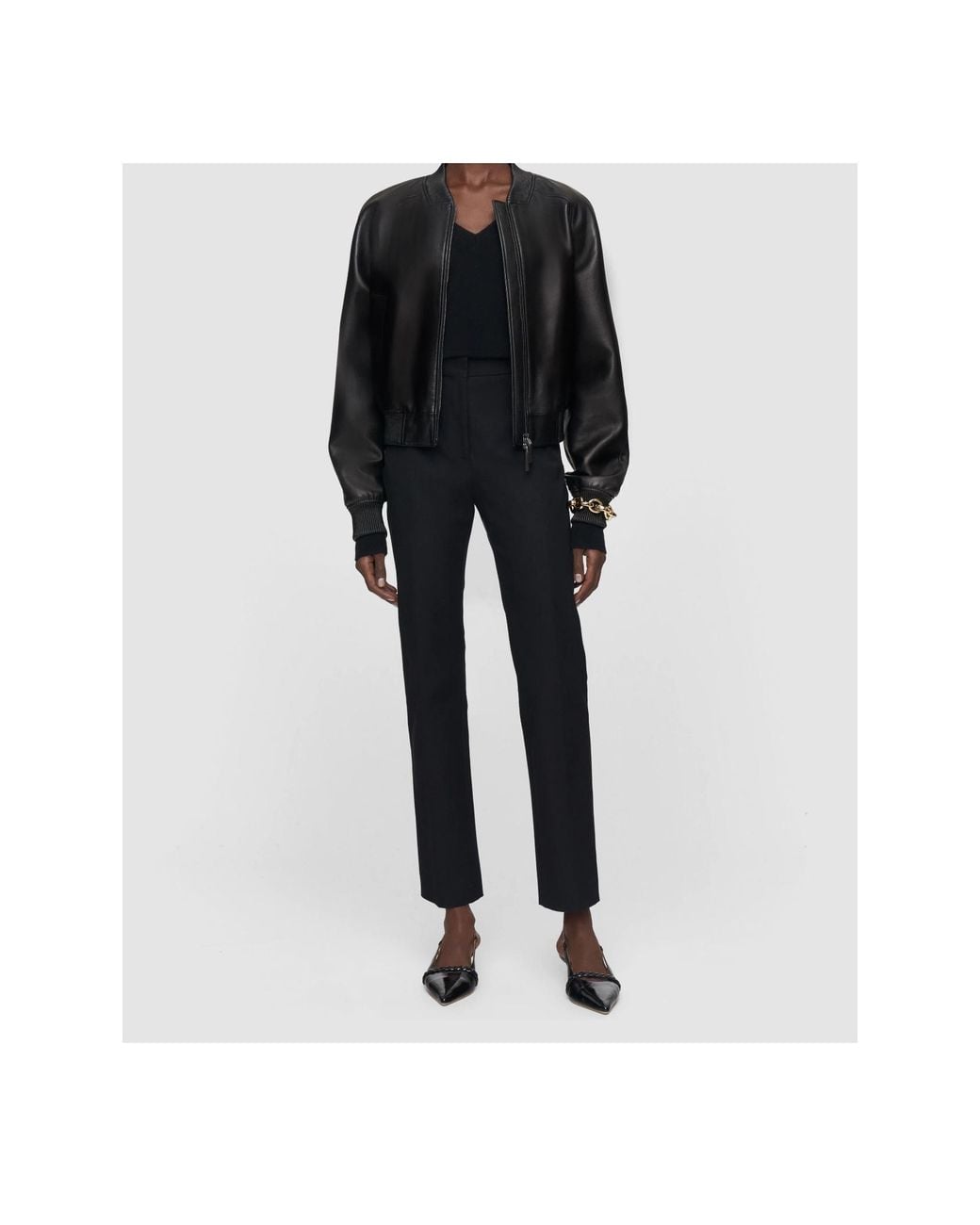 Joseph Black Slim Stretch Pants