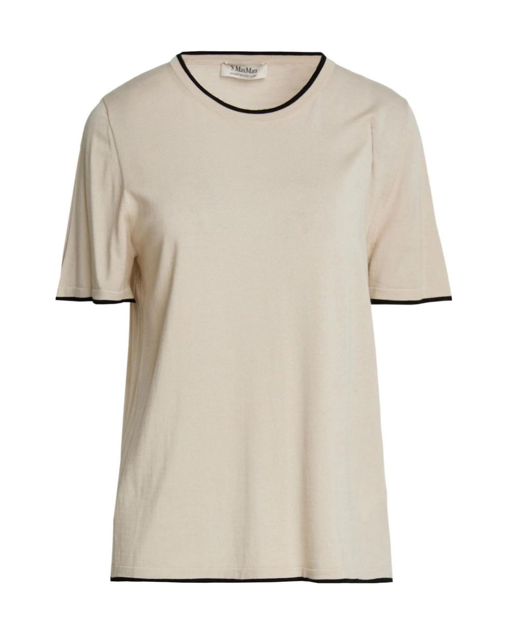 Max Mara Natural Top Virgin Wool