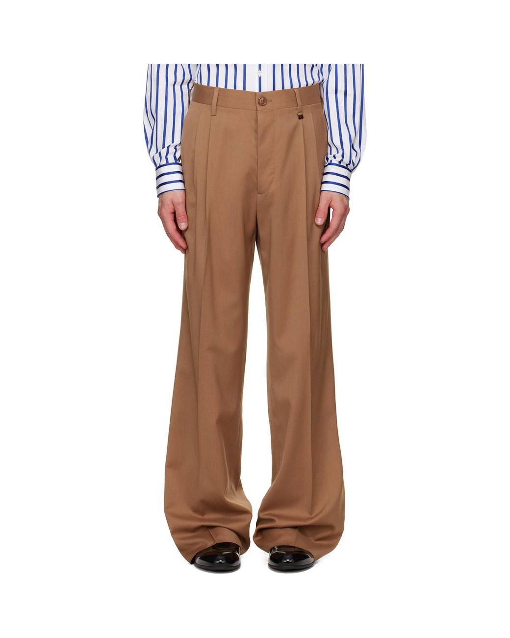 Vivienne Westwood Natural Rafael Wide Leg Pants for men