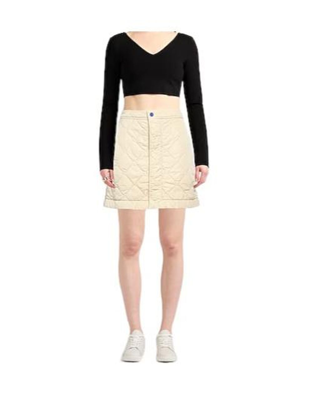 Burberry Natural Flared Skirt