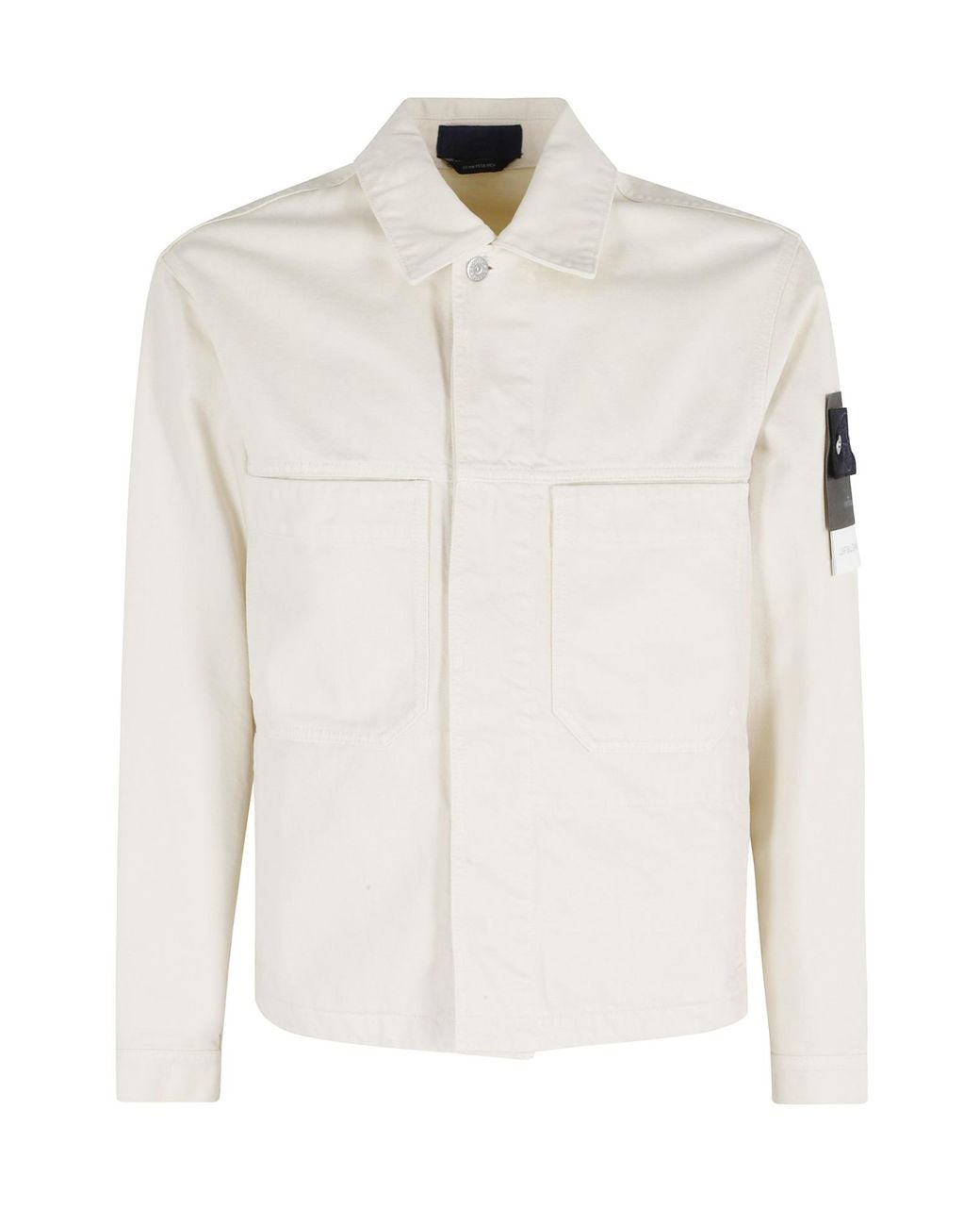Stone Island Natural Bull Denim Tc Jacket for men