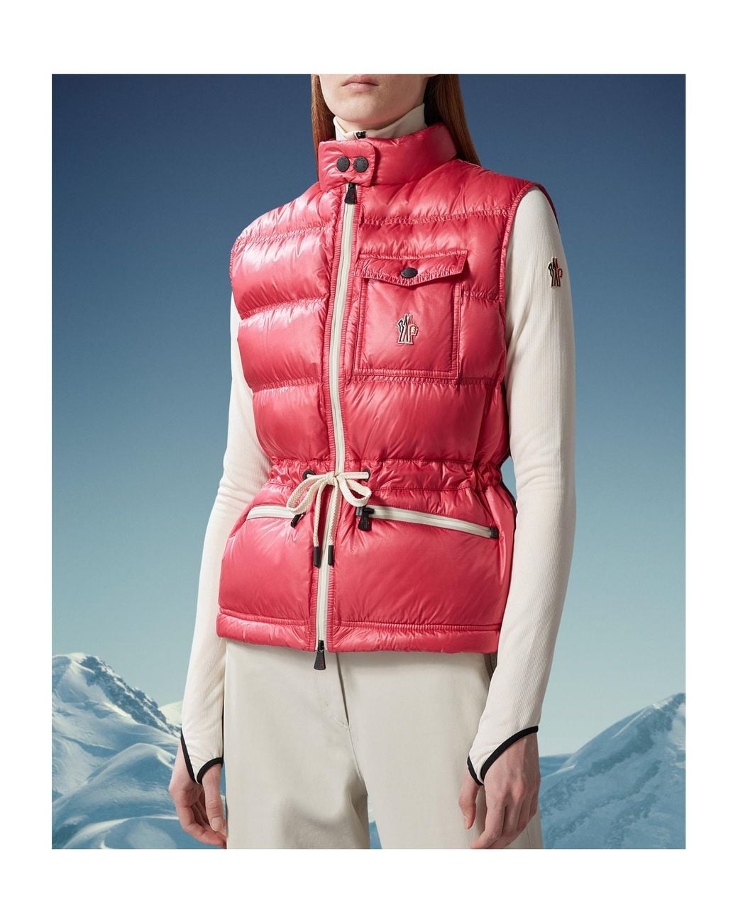 Moncler Red Grenoble Althaus Down Jacket