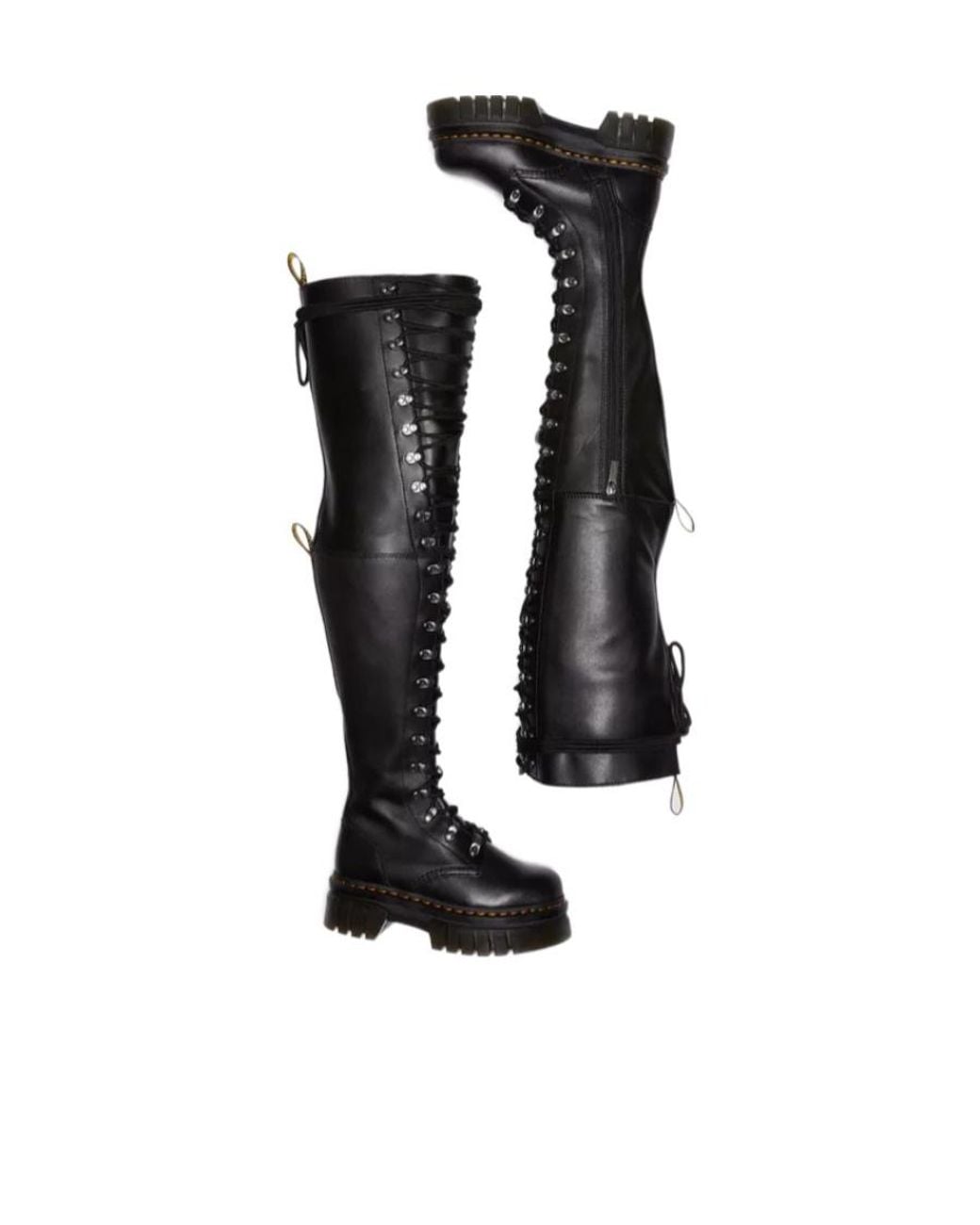 Dr. Martens Black Audrick 22I Xtrm Knee Boots for men