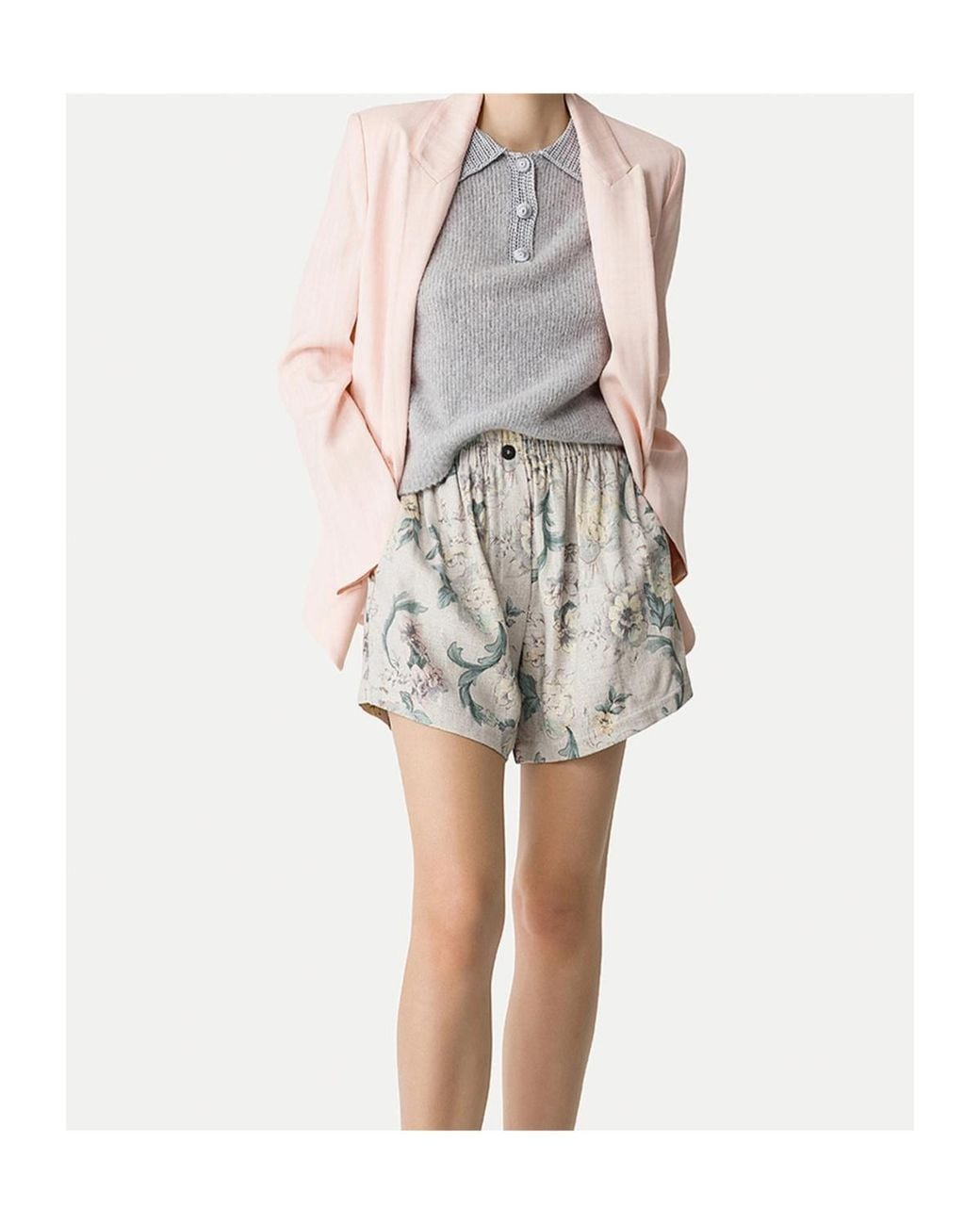 Forte_forte Pink Single-Breasted Blazer