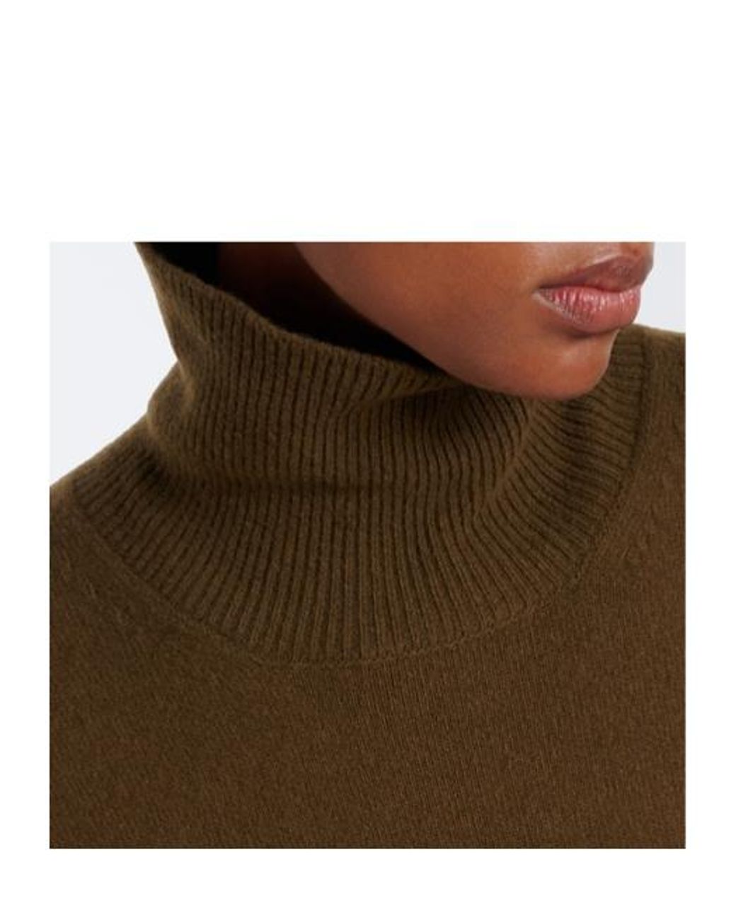 Rohe Brown Wool Turtleneck Sweater