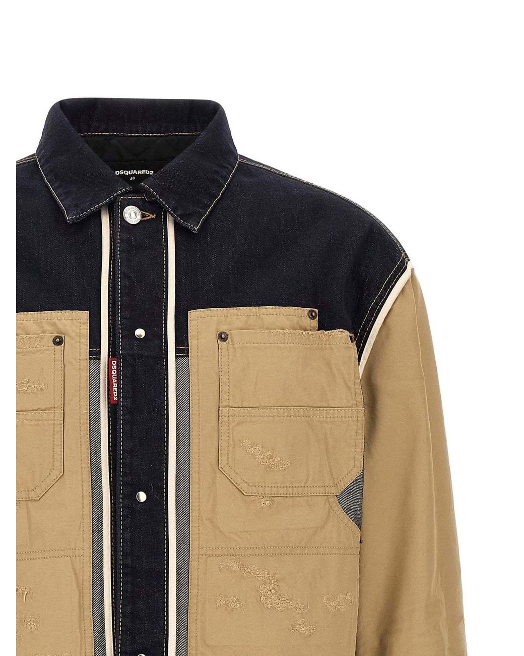 DSquared² Blue Denim Jackets for men