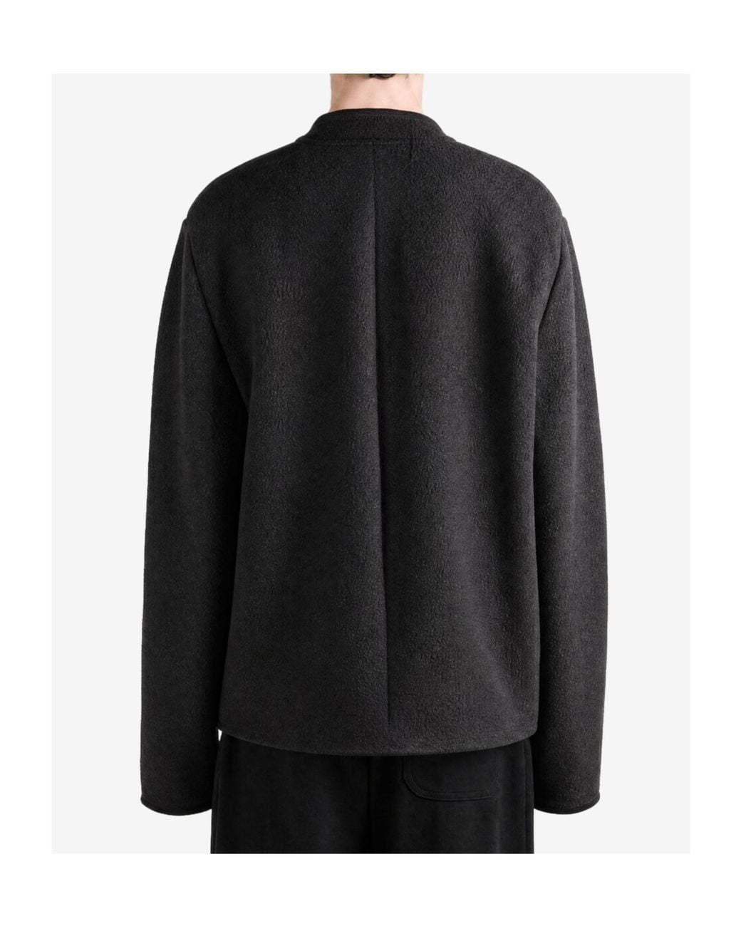 Rier Gray Long-Sleeve Single-Breasted Jacket for men
