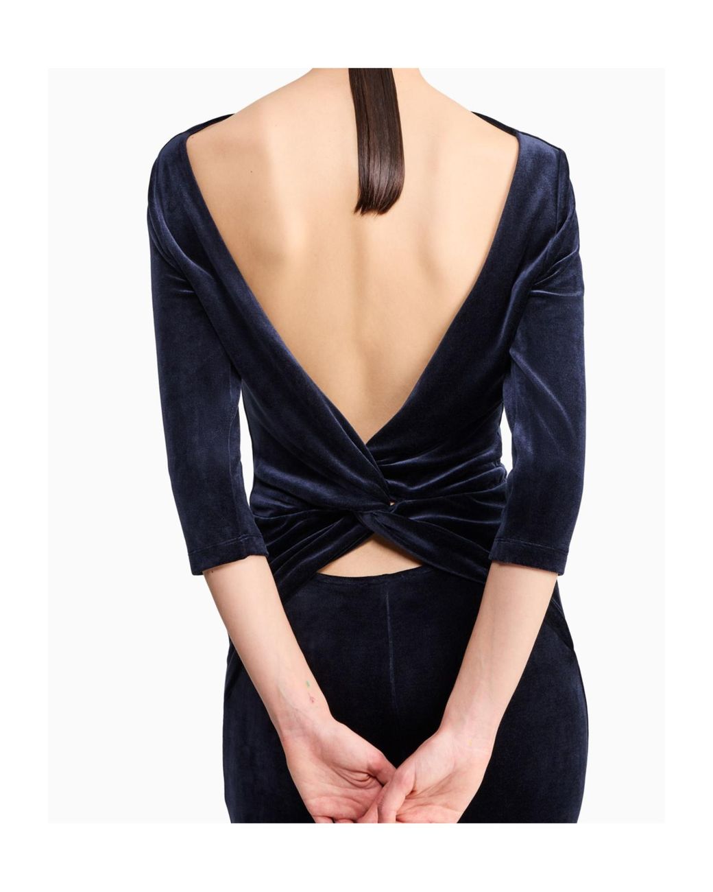 Giorgio Armani Blue Dress