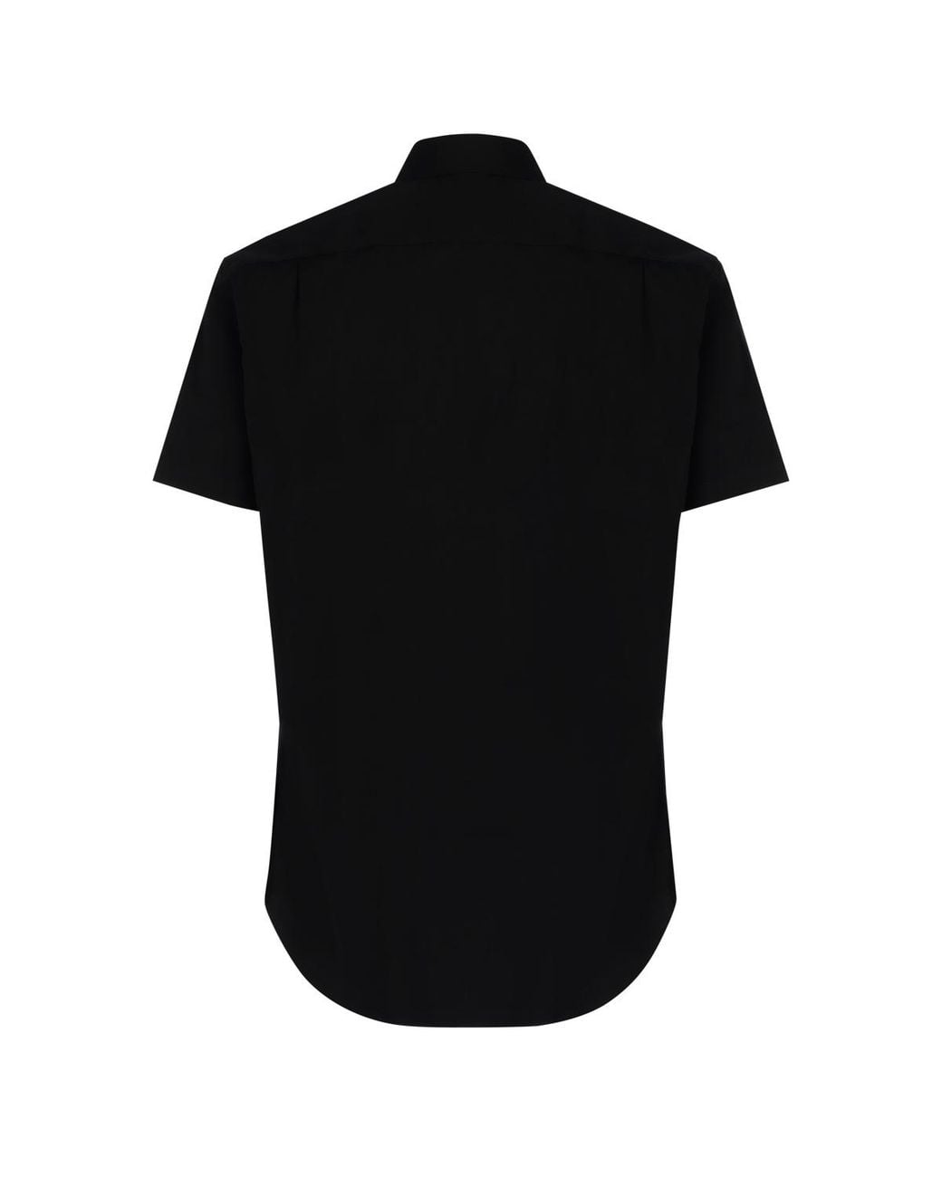 Comme des Garçons Black Lapel Shirt for men