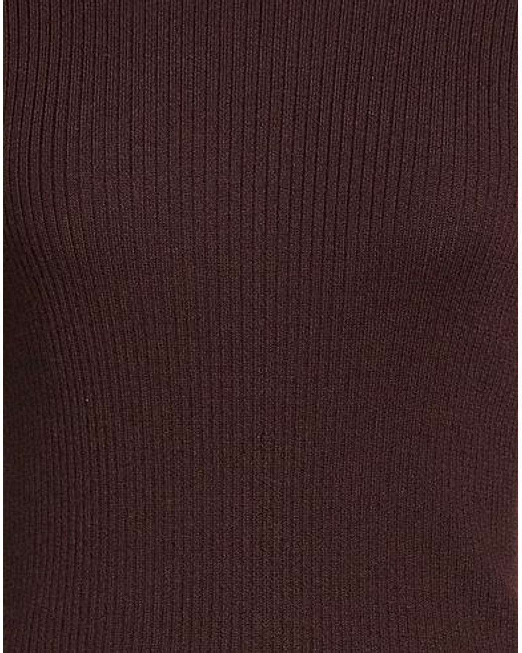 Rag & Bone Brown Simple Solid-Color Knitted Sweater