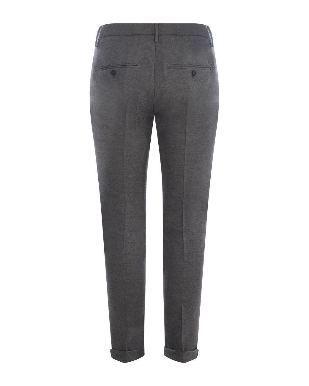 Dondup Gray Gaubert Stretched Pants for men