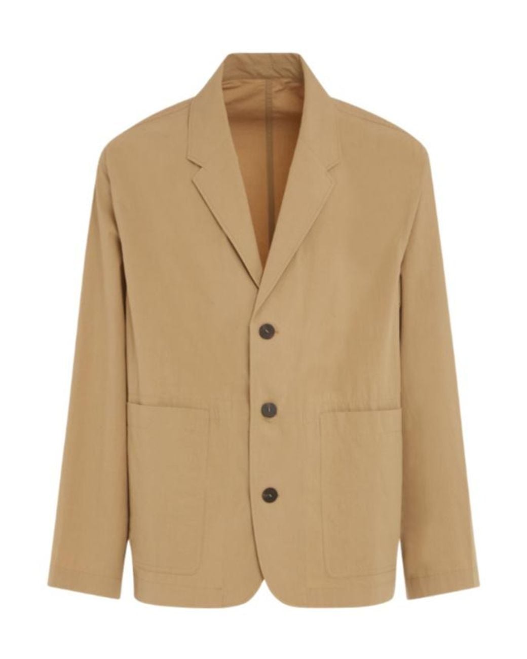 Studio Nicholson Natural Coll Single-Breasted Blazer for men