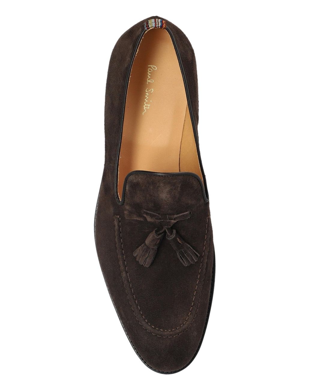 Paul Smith Black Tassel Detailed Slip-On Loafers for men