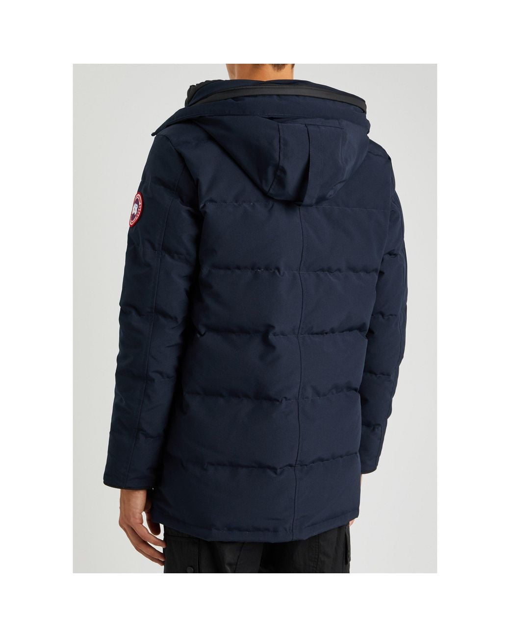 Canada Goose Blue Minimal Windproof Puffer Jacket for men