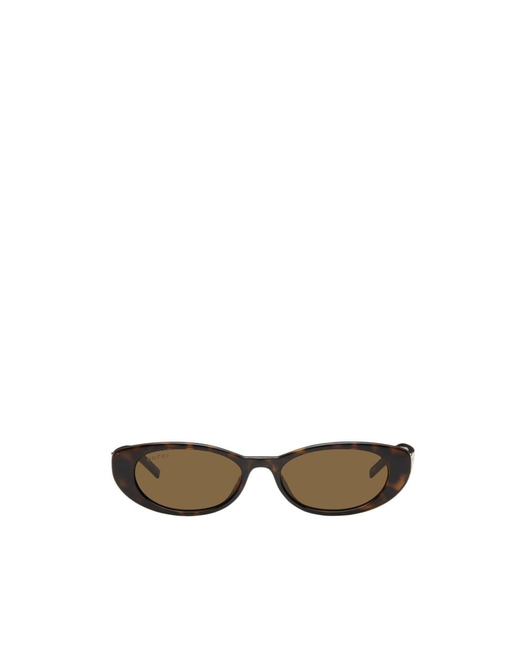 Gucci Multicolor Eyewear G String Oval Frame Sunglasses
