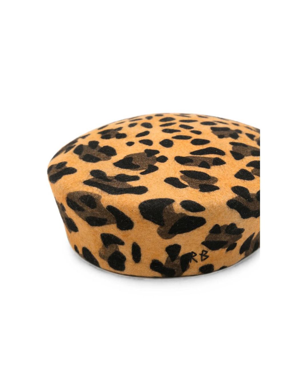 Ruslan Baginskiy Metallic Leopard-Print Hat