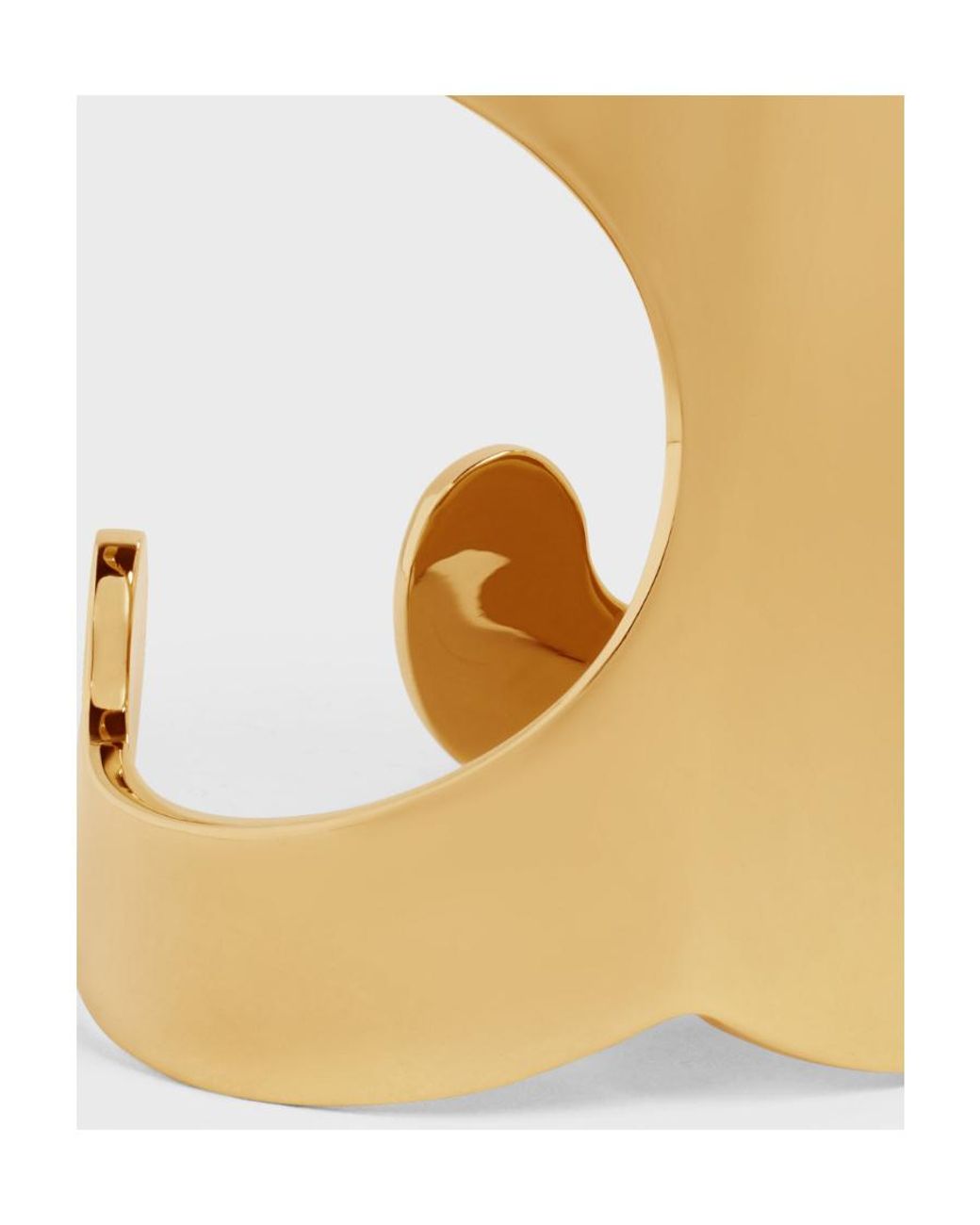 Céline Metallic Triomphe Shadow Cuff