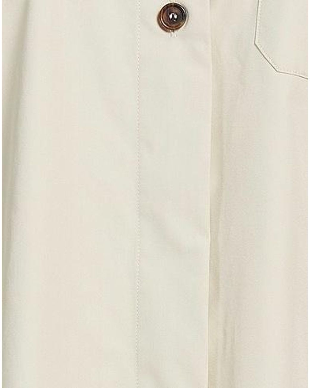 Max Mara White Striped Long Shirt