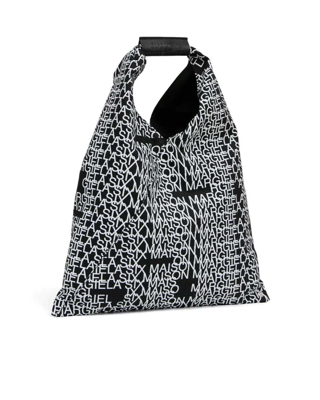 MM6 by Maison Margiela Gray Japanese Logo-Print Handbag