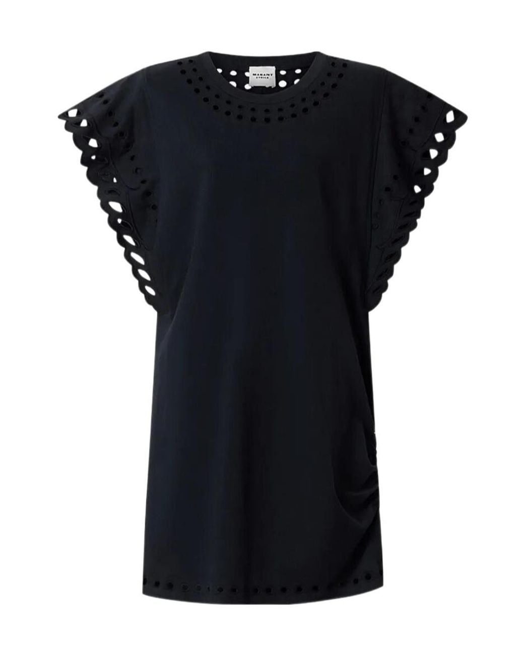 Isabel Marant Black Isabel Marant Étoile Sleeveless Crewneck Dress