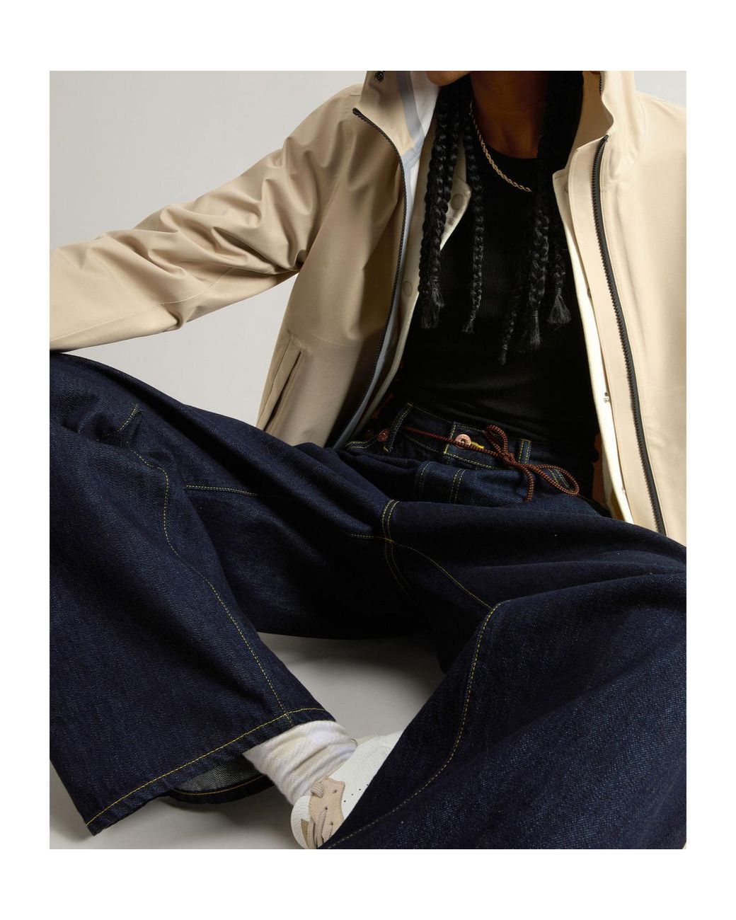 Woolrich Natural Hooded Jacket