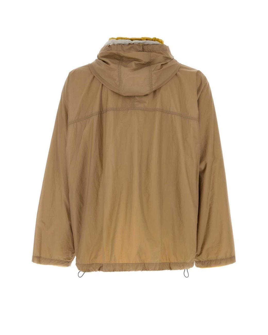 Loewe Natural Long-Sleeve Hooded Casual Jacket for men