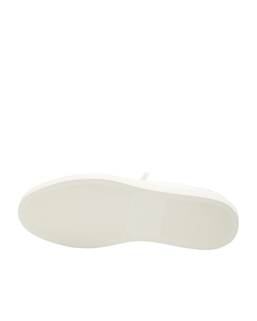 Common Projects White Bball Suede And Leather Low-Top Sneakers for men