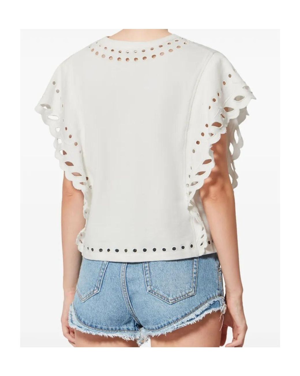 Isabel Marant White Isabel Marant Étoile Odyle Crewneck T-Shirt