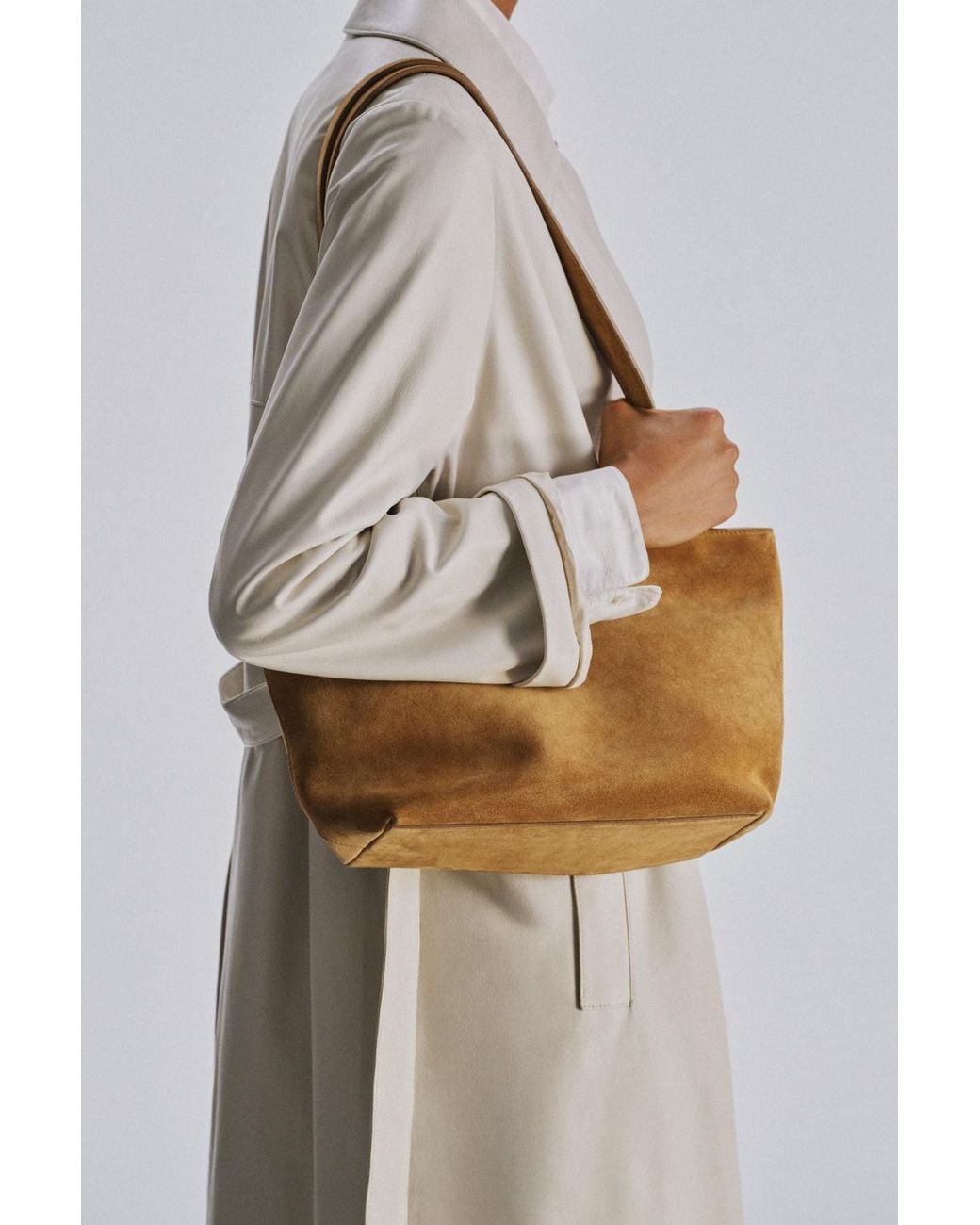 The Row Brown Parker Bag