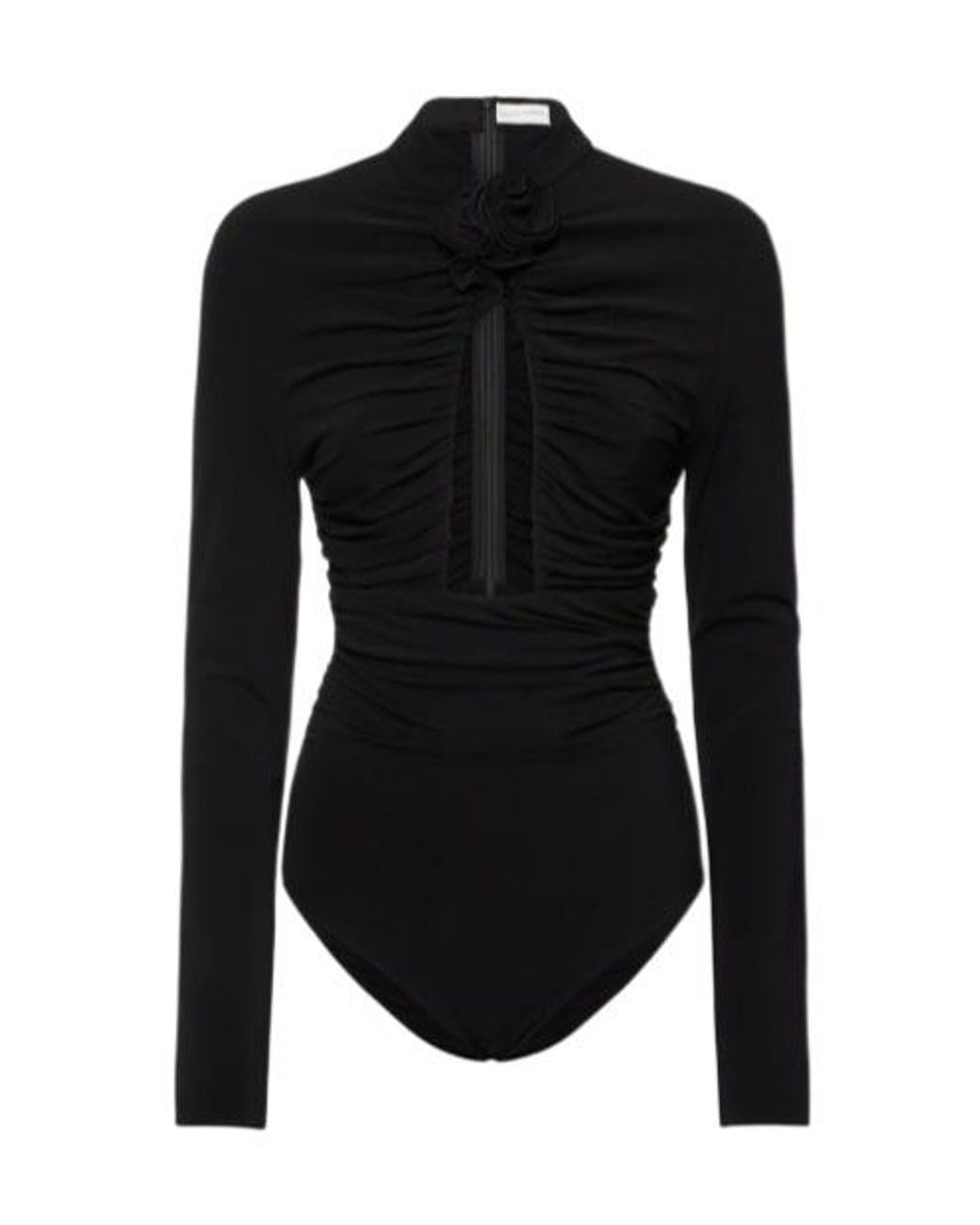 Magda Butrym Black Hollowed-Out Jumpsuit
