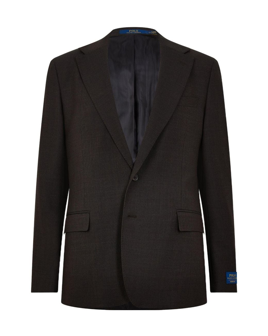 Polo Ralph Lauren Black Subtle Check Blazer for men