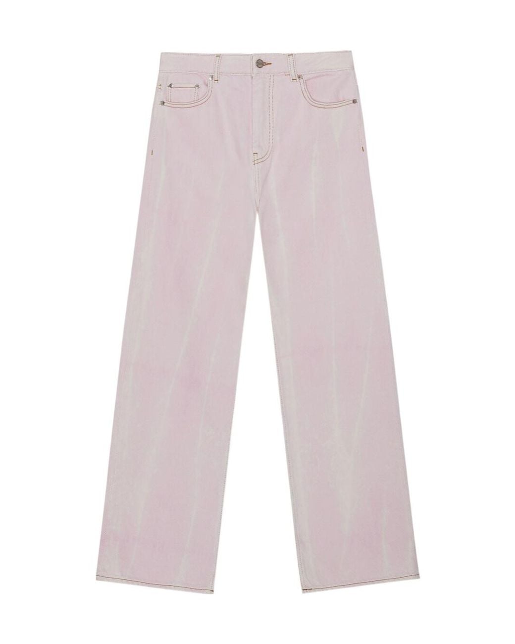 Ganni Multicolor Washed Izey Jeans