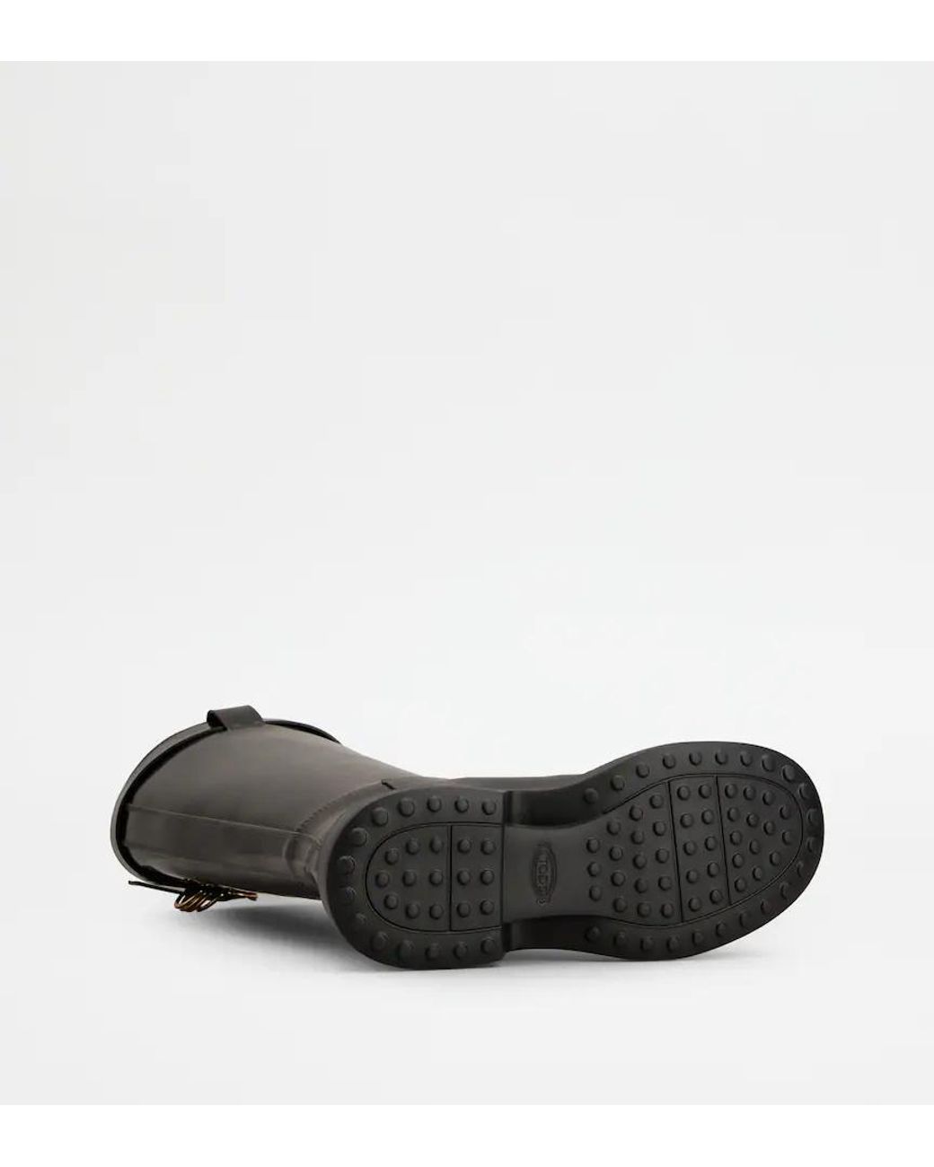 Tod's Black Chunky Boots