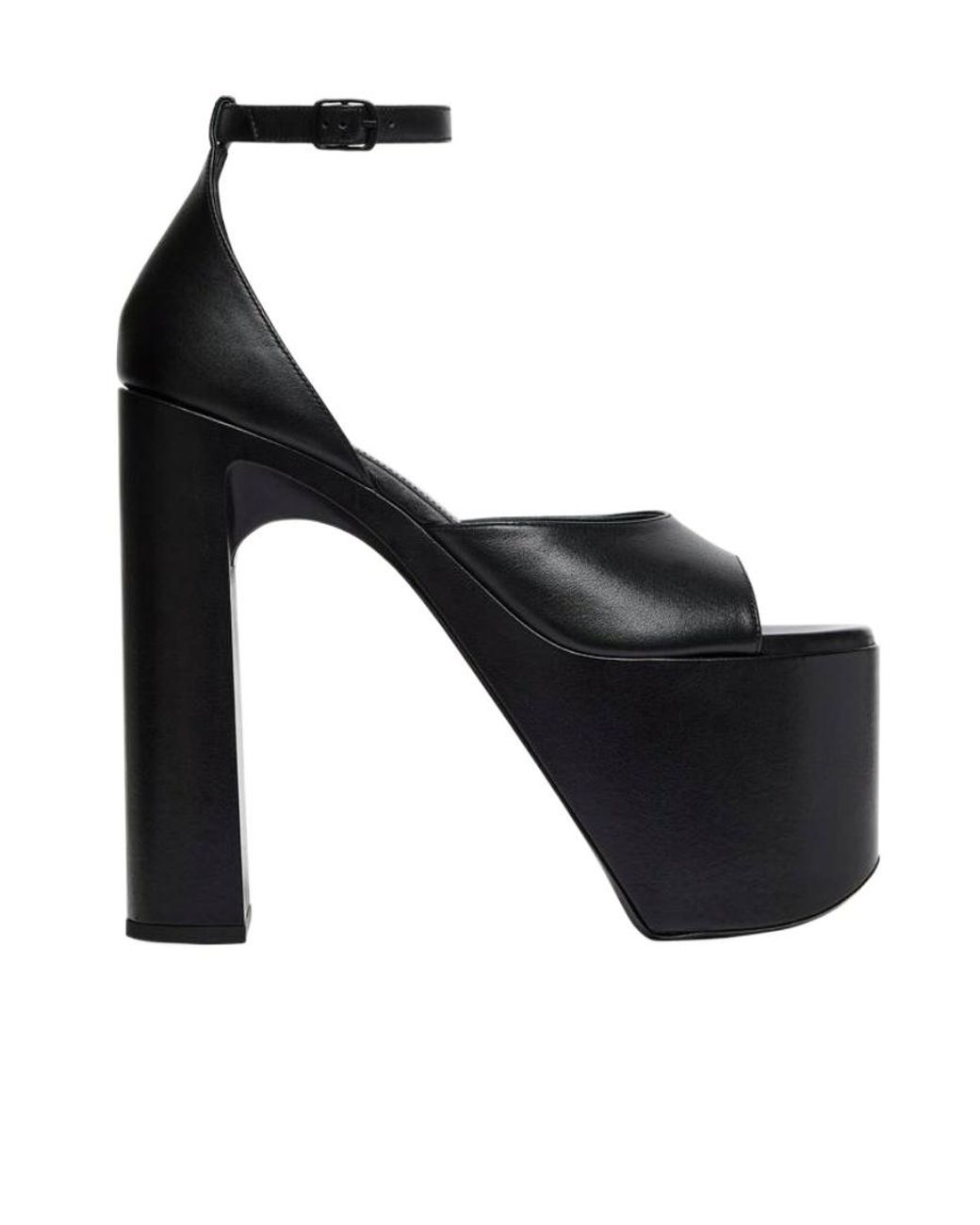 Balenciaga Black Stunning 16Cm High Platform Sandals