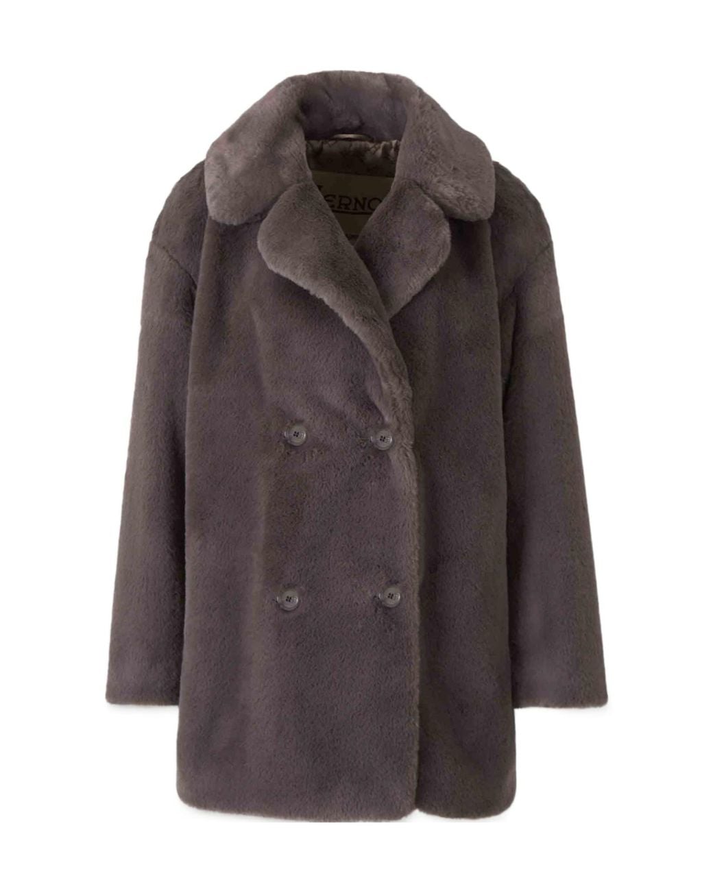 Herno Brown Short-Haired Coat