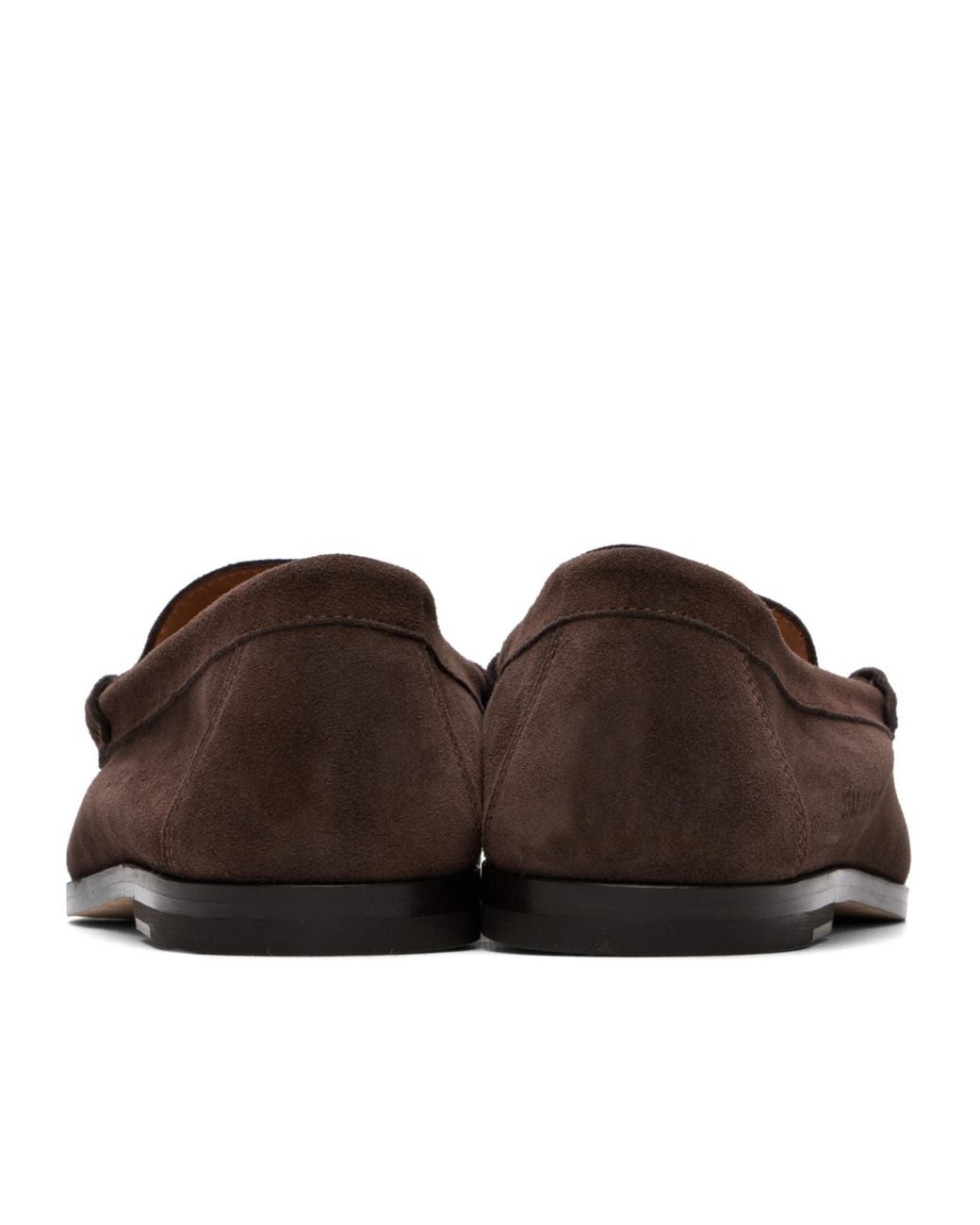 Common Projects Brown Almond Toe Loafers for men