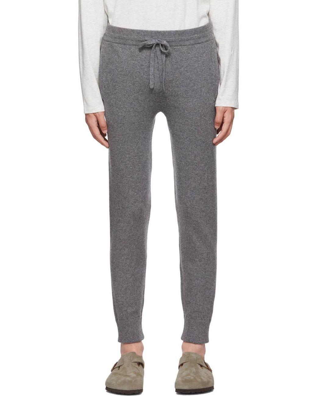 Vince Gray Drawstring Joggers for men