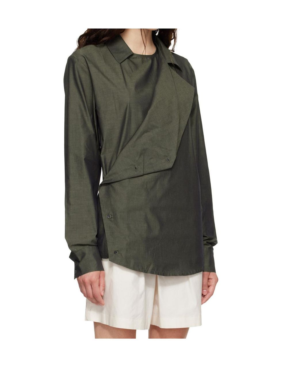 Paloma Wool Green Long-Sleeved Shirt